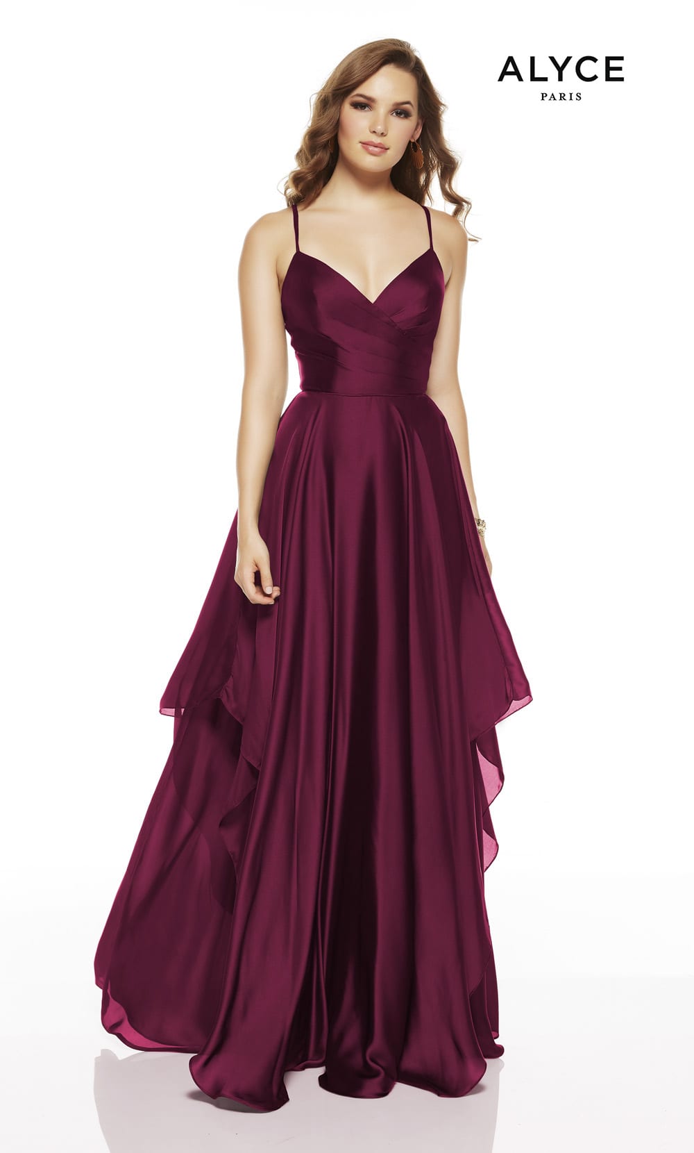Wine Colored Gown